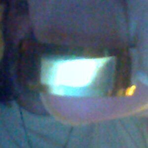 mens size 7 band gold plated